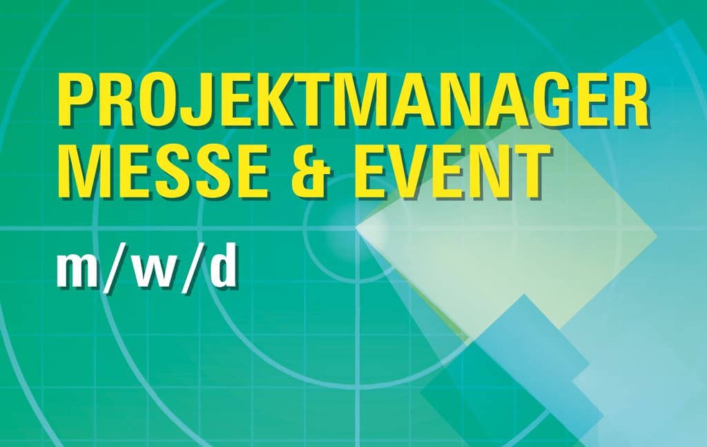 Projektmanager für Messe & Event (m/w/d)